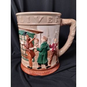 Vintage Beer Stein, Royal Doulton Oliver Twist Tankard